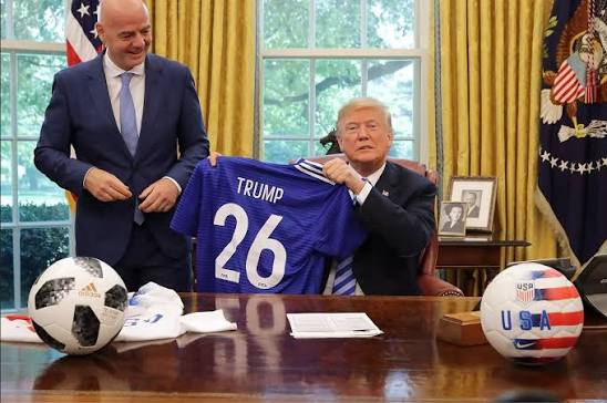 Donald TRUMP, nouveau président de la FIFA